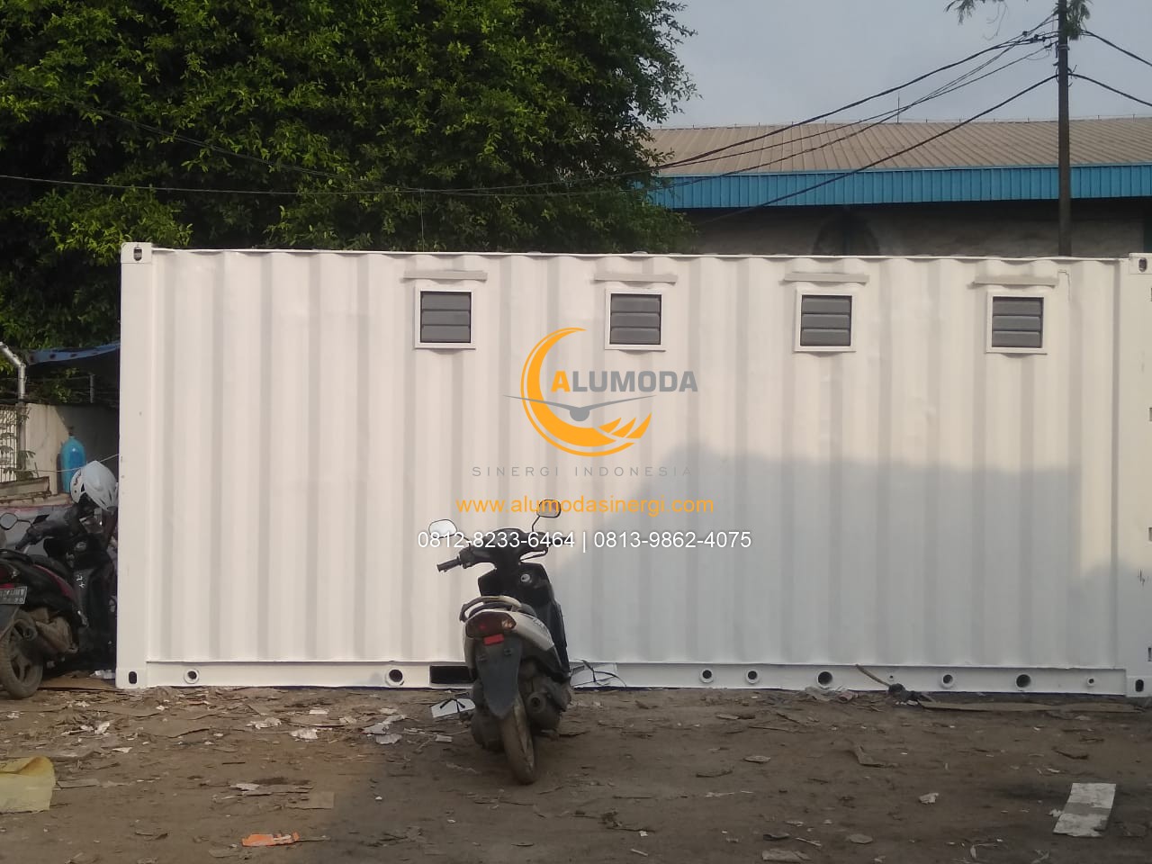Container 20 ft office + Toilet