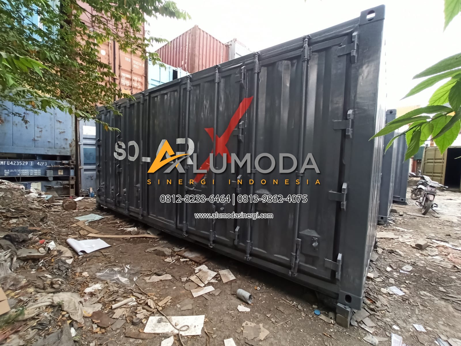 Modifikasi Open One Side container