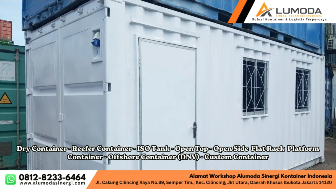 Sewa Office Container Jakarta untuk Kantor Proyek dan Gudang Lapangan