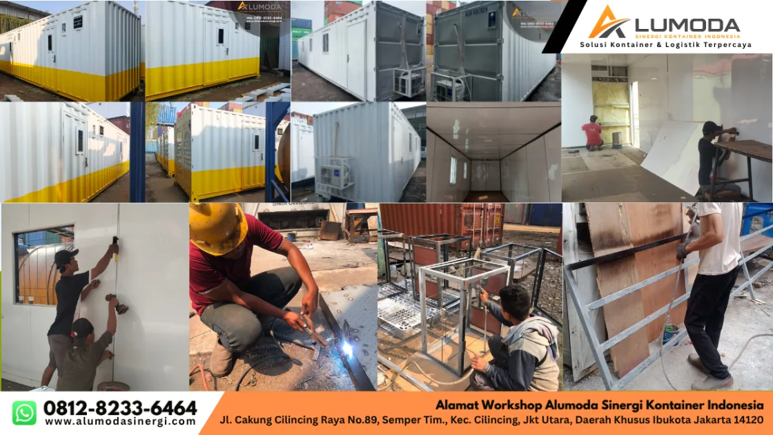 Estimasi Harga Modifikasi Container Office, Cafe, Rumah, Mess