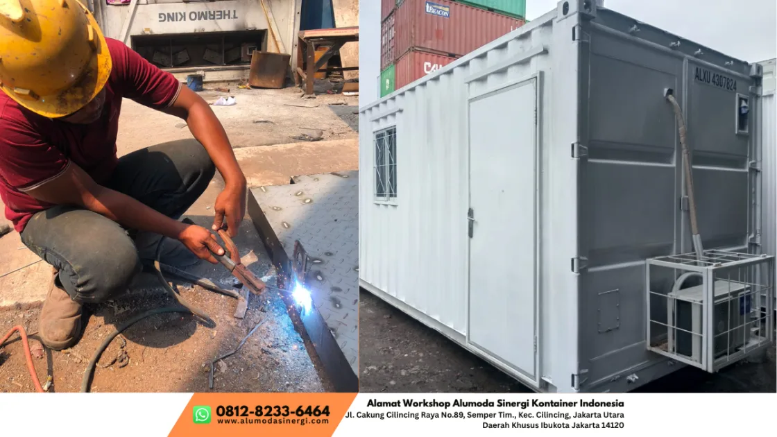 Biaya Repair Container & Jasa Perbaikan Peti Kemas Terpercaya di Jakarta