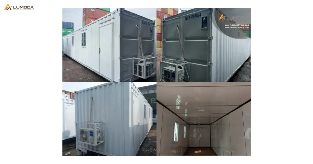 Office Container: Pengertian, Jenis, Spesifikasi, dan Kegunaannya untuk Proyek