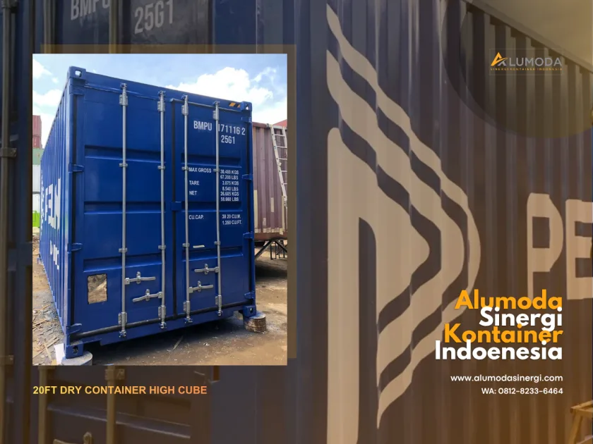 Container 20FT High Cube Bekas Berkualitas